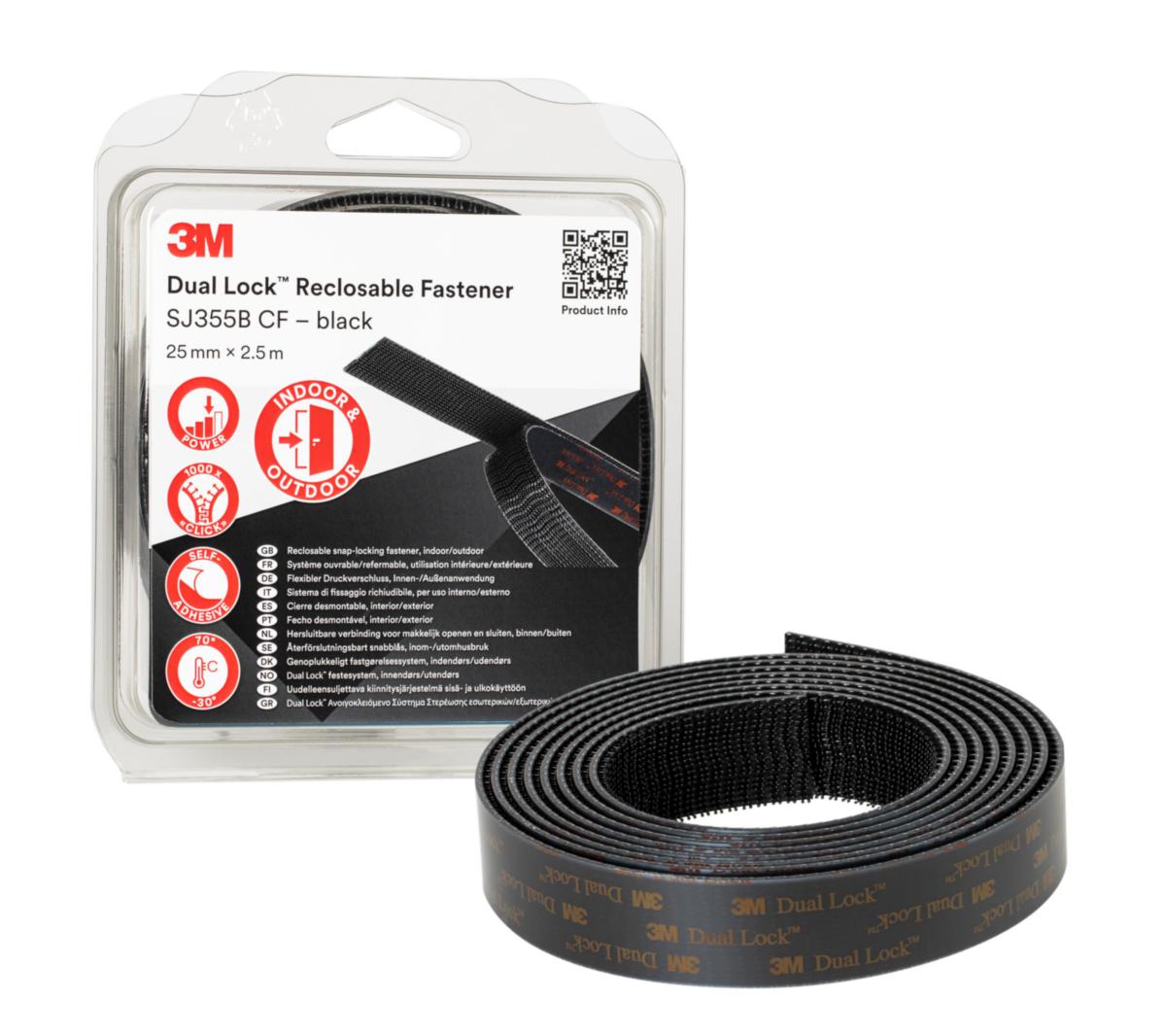 Laminating Sheets A4 - DUAL LOCK RESEALABLE TAPE 25MMX2.5M