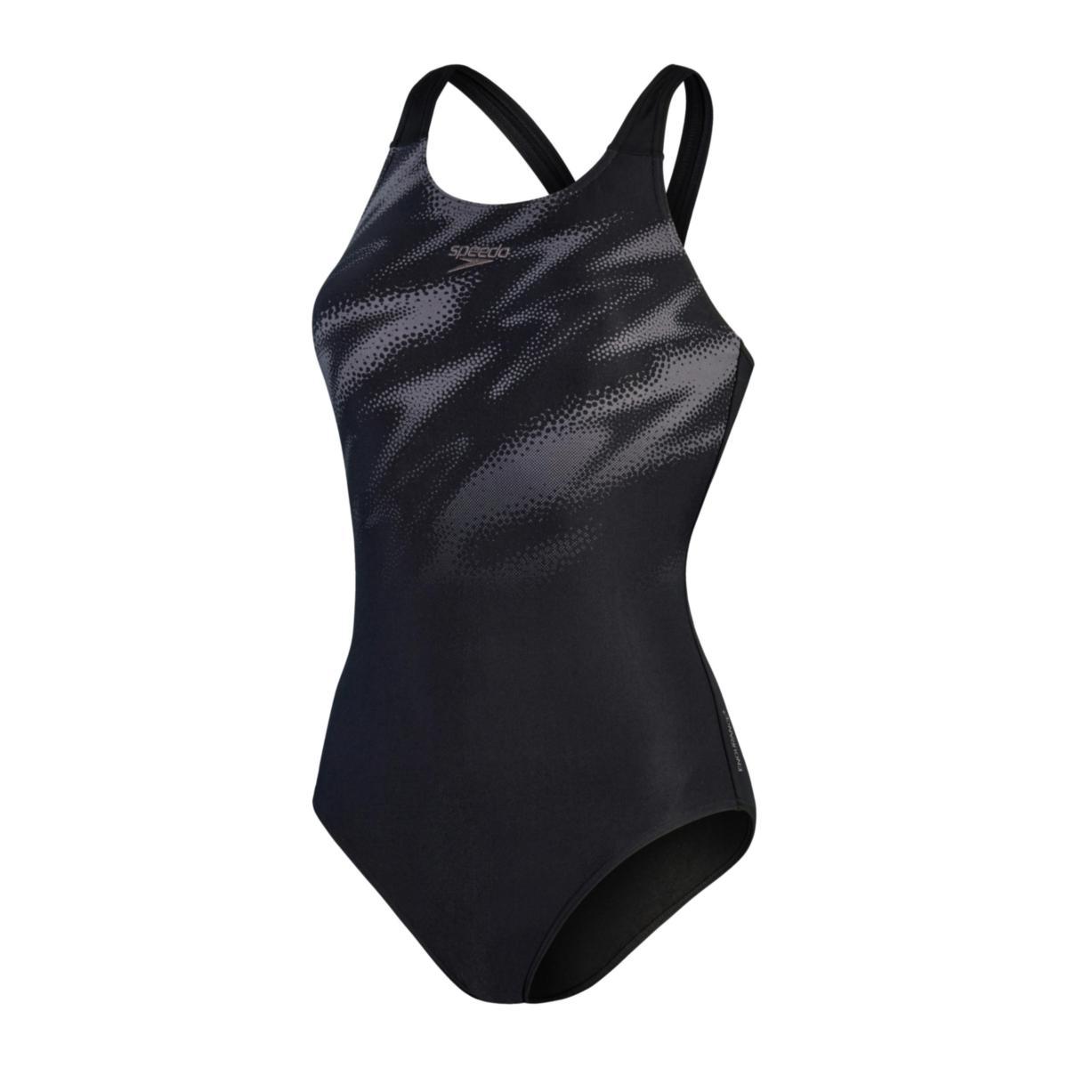 Baddräkt Speedo 8-0869414120 - BADDRÄKT SPEEDO 8-0869414120 SVART/GRÅ STL 46