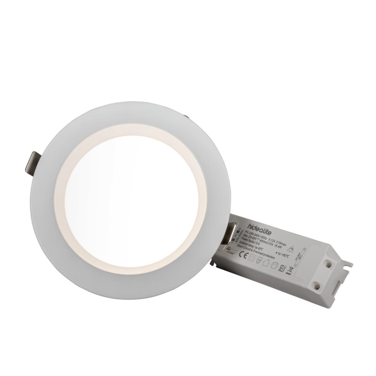 Downlight Plano Basic, Hide-a-Lite - DL PLANO BASIC 170 WHITE VIT PLANO BASIC