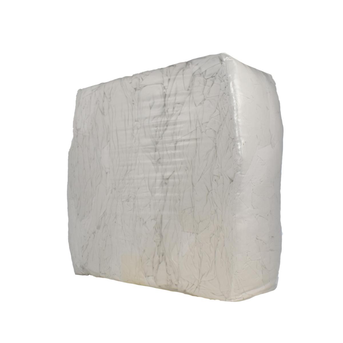 Wiping rags tricot white - CLEANING CLOTHS SPILLIFY TRICOT WHITE 10 KG