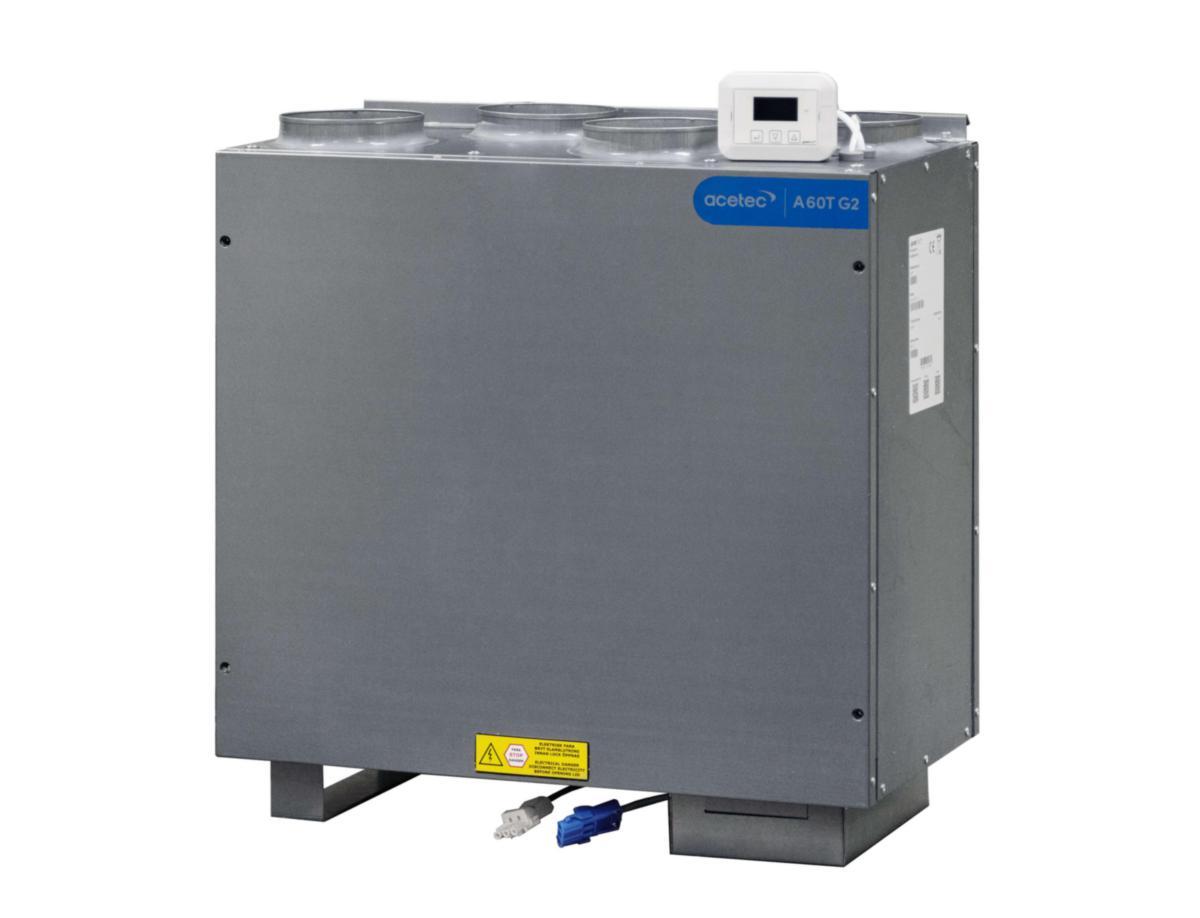 Värmeåtervinningsaggregat EvoAir A60T G2 EvoControl MPO Magnelis, Acetec - AGGREGAT EVOAIR A60T G2 EVOCONTROL MPO MAGNELIS ACETEC