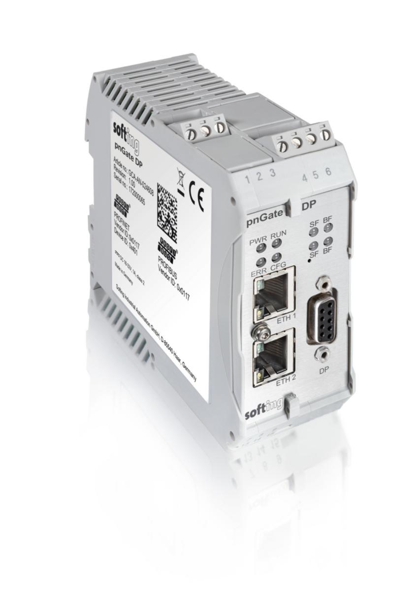 Gateway Profinet till Profibus GCA - GATEWAY PROFINET TILL PB DP GCA-AN-024606
