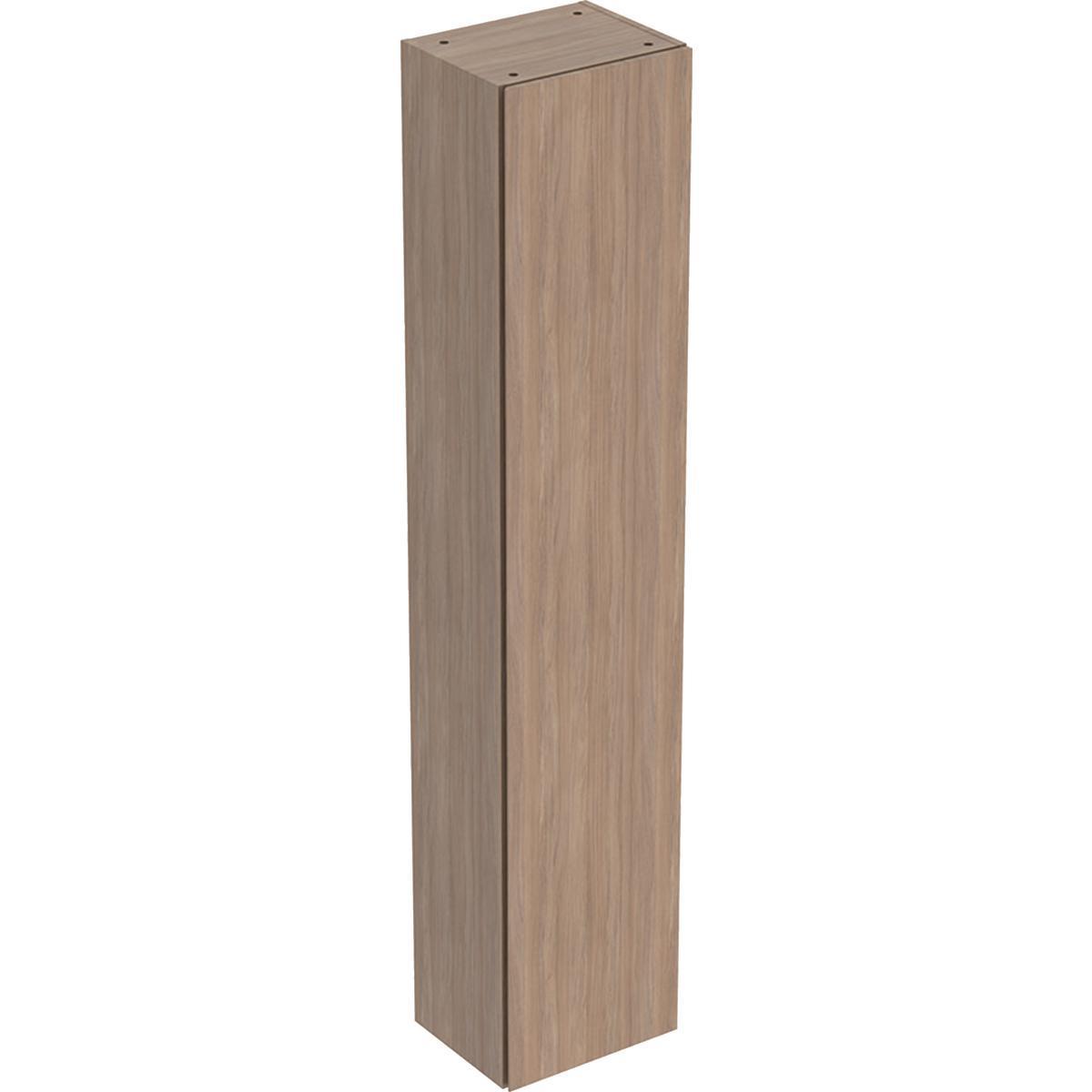 Högskåp iCon med en dörr, Geberit - GEBERIT ICON HÖGSKÅP. 1 D B36 OAK/TRÄSTRUKTUR MELAMIN