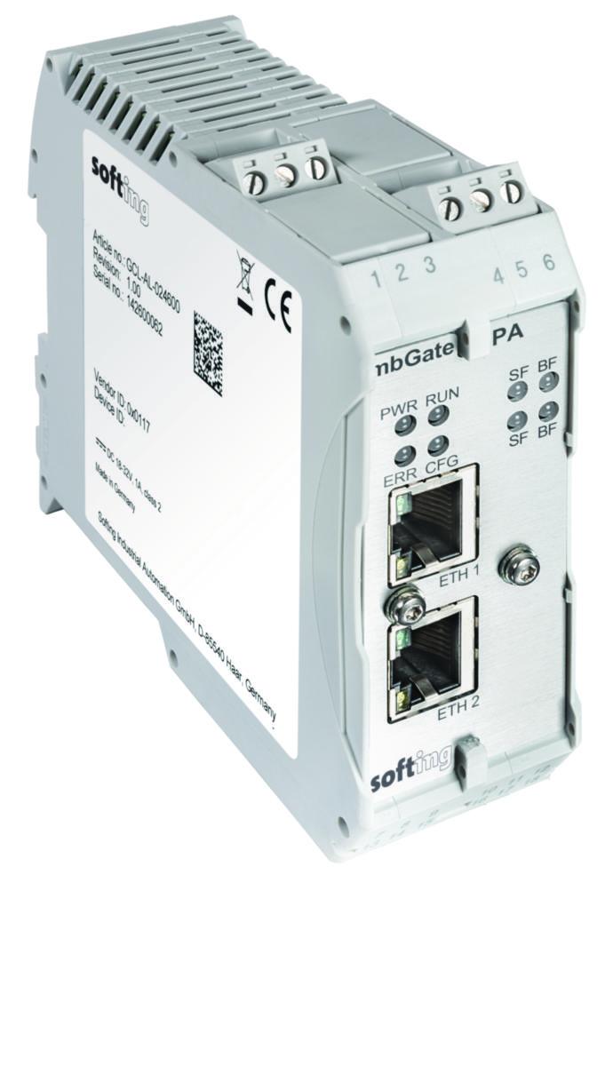Gateway Modbus/TCP till Profibus GCA - GATEWAY MODBUS/TCP TILL PB DP GCA-EN-024806