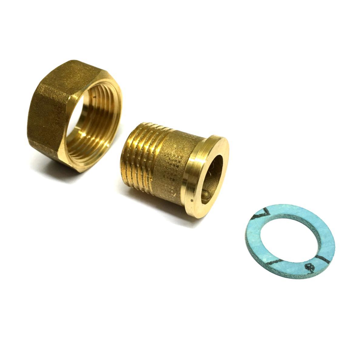 Gängnippel till reglerventil AB-QM, Danfoss - 20 GÄNGNIPPEL TILL AB-QM 1 ST, DANFOSS