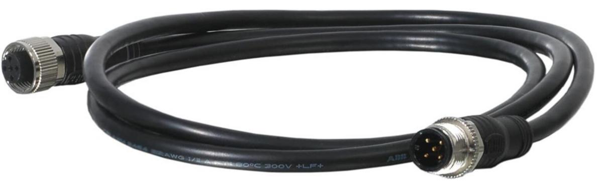 Kablage M12-C 5-P Hona+ hane - KABEL 0,3M 5-P M12 HONA+HANE M12-C0312