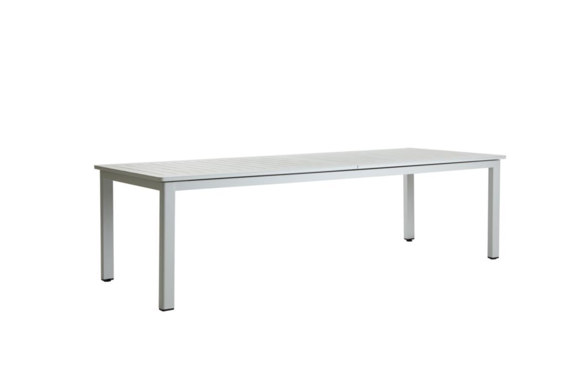 Matbord, förlängningsbart, Lomma XL - MATBORD 260-380 CM LJUSGRÅ LOMMA BRAFAB