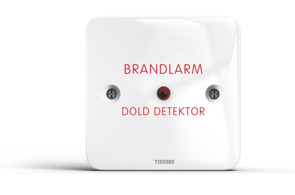Indikering Optisk Brandlarm Dold Detektor - INDIKERING OPT 1*8MM RÖD INDIKERING OPTISK