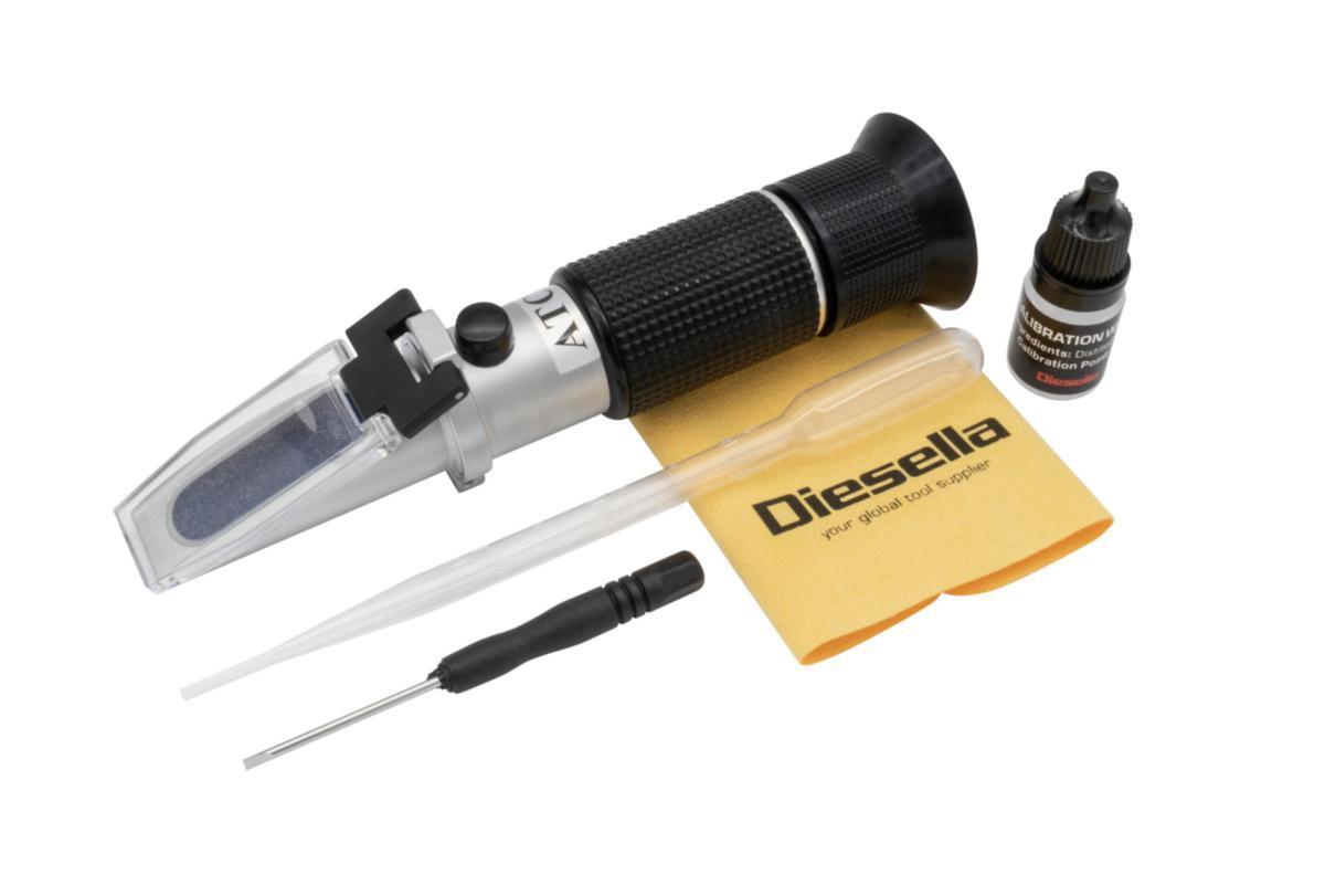 Refraktometer Brix 0-10% (ATC) - REFRAKTOMETER BRIX 0-10% MED " REFRAKTOMETER BRIX 0-10% MED "