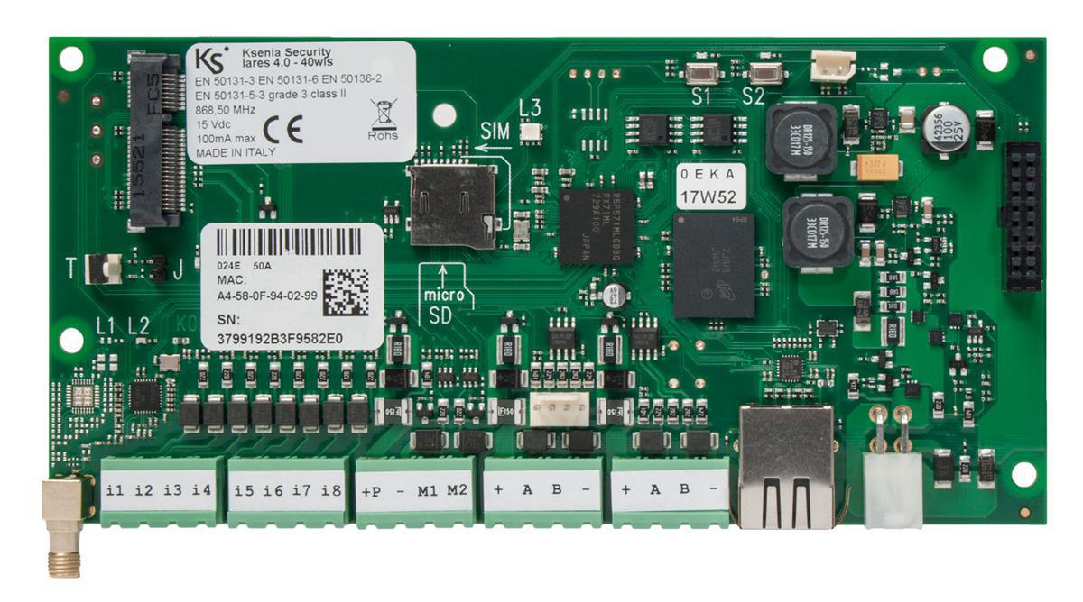 Moderkort lares 4.0 644 WLS - MODERKORT LARES 4.0 644 WLS 12131