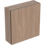 Top cabinet iCon square with a door, Geberit