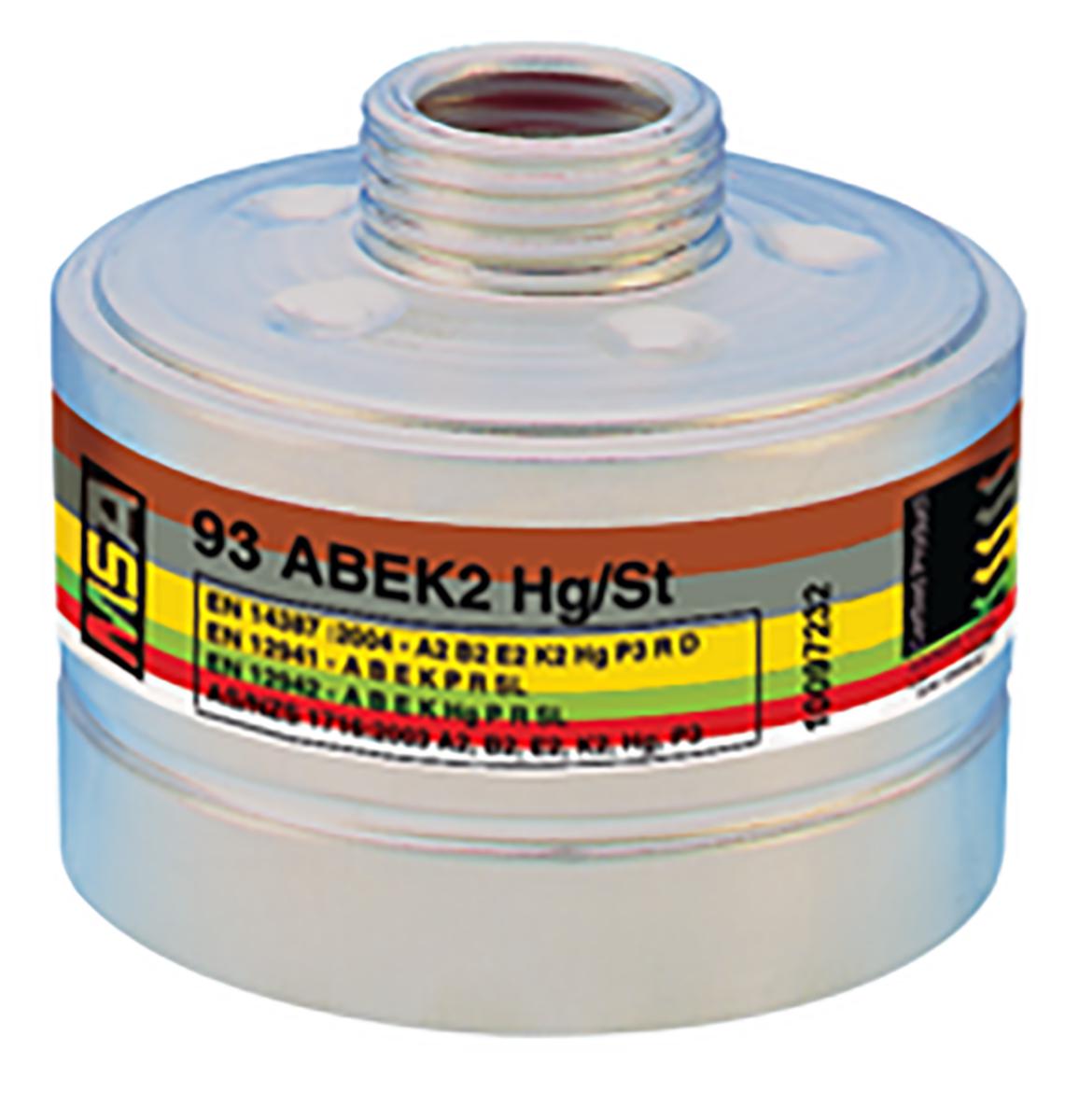 Gas-, partikel- och kombinationsfilter MSA Advantage halvmasker - KOMBINATIONSFILTER MSA 93ABEK2HG/ST 10097232