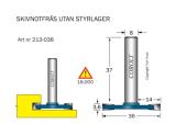 Skivnotfräs Cobolt HM