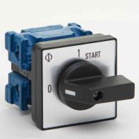 Selector switch and two fixed positions, 0-1-START