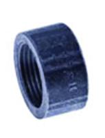 Half coupling flat forged, black, int. thread SS-EN 10241