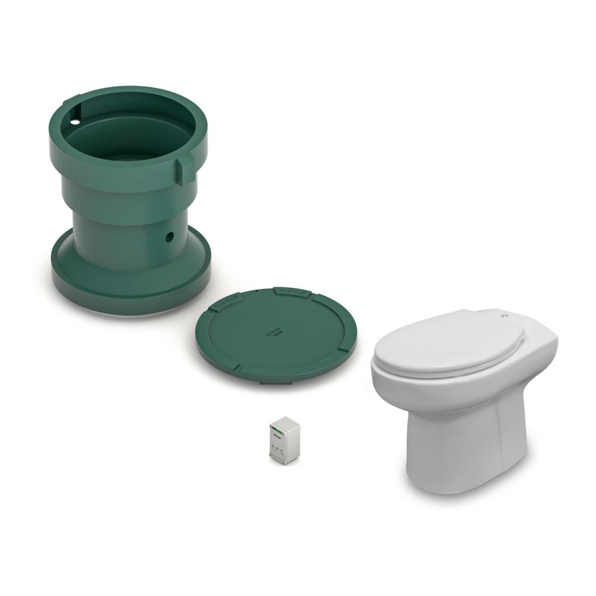 Vakuumtoalettsystem, FANN Green - FANN GREEN TOALETTSYSTEM EXKL. TANK