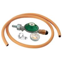 Gas regulator set, 30 mBar