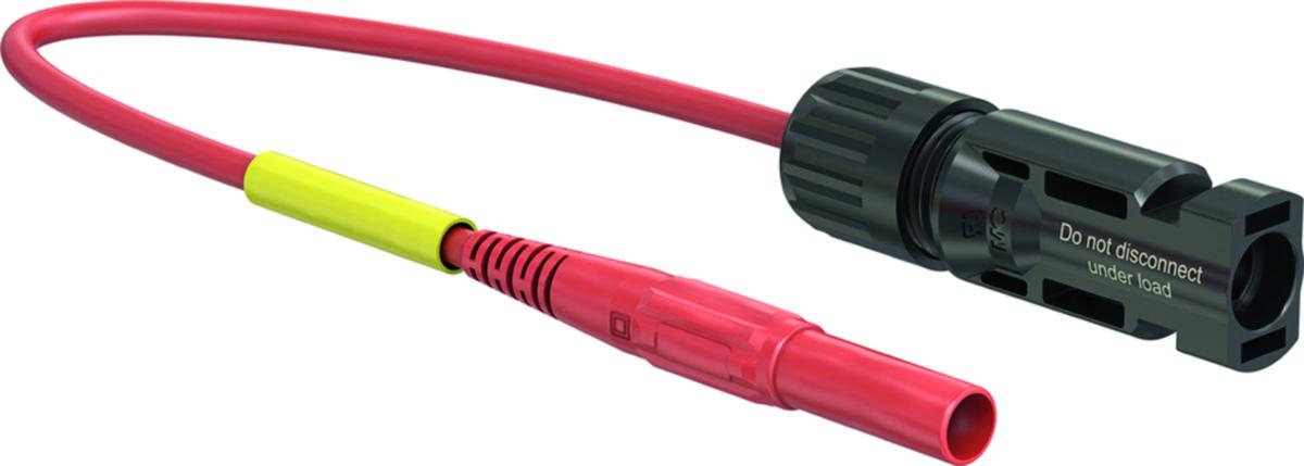 Testsladd MC4-hane 1.5 m - TESTSLADD MC4-HANE 150CM RÖD PV-AMLS4/150 RÖD