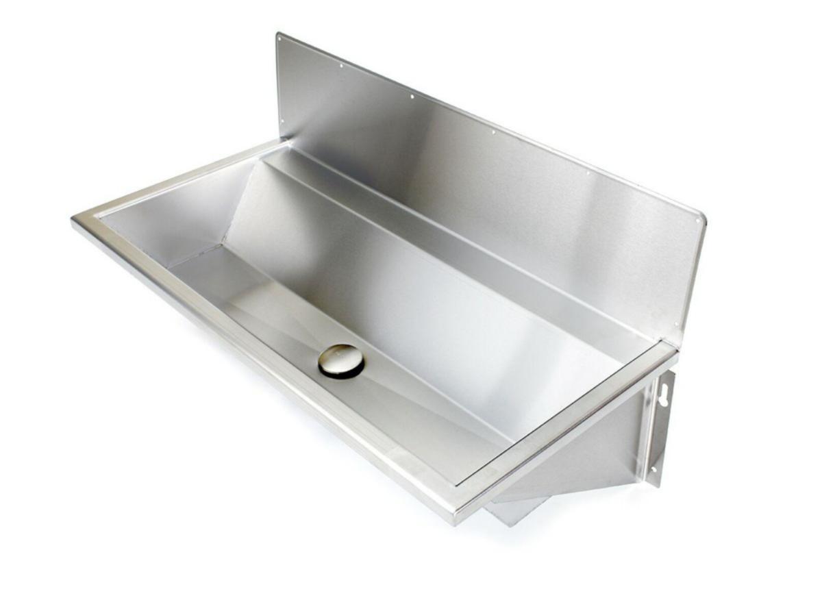 Tvättränna V240 Mittutlopp, Purus - PURUS TVÄTTRÄNNA V240 L1200MM VÄGGHÄNGD MITTUTLOPP
