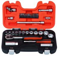 Socket Set Bahco S330AF, 1/4", 3/8" 34 parts inch