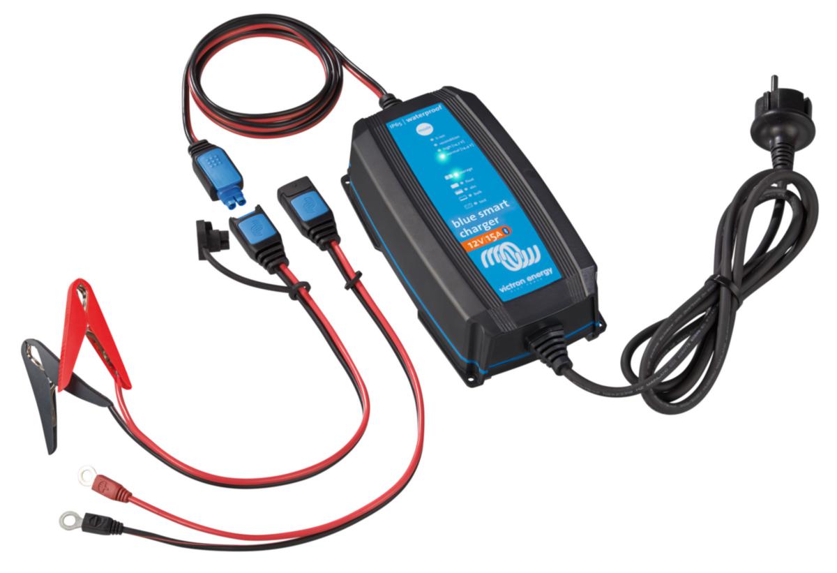 Batteriladdare Victron Blue Smart IP65 - LADDARE IP65 12V 15A VICTRON BLUE SMART