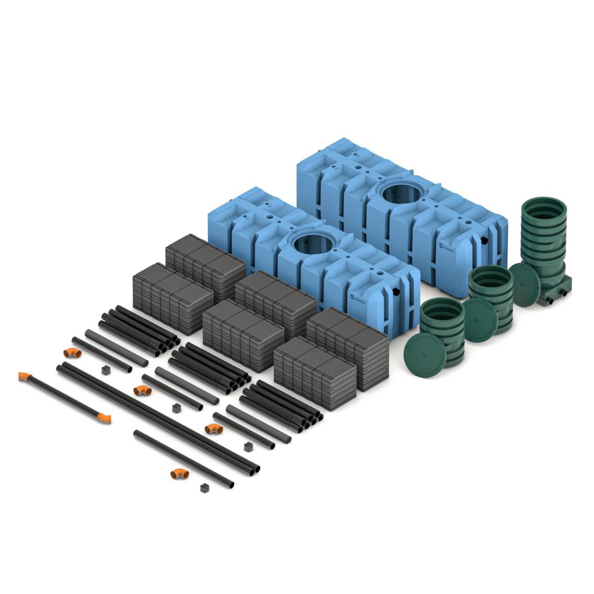 Markbäddspaket INDRÄN PRO BDT+WC 15, FANN - INDRÄN PRO MARKBÄDD 15 BDT+WC 15PE