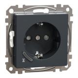 Wall outlet 1-way with electronic timer, Exxact