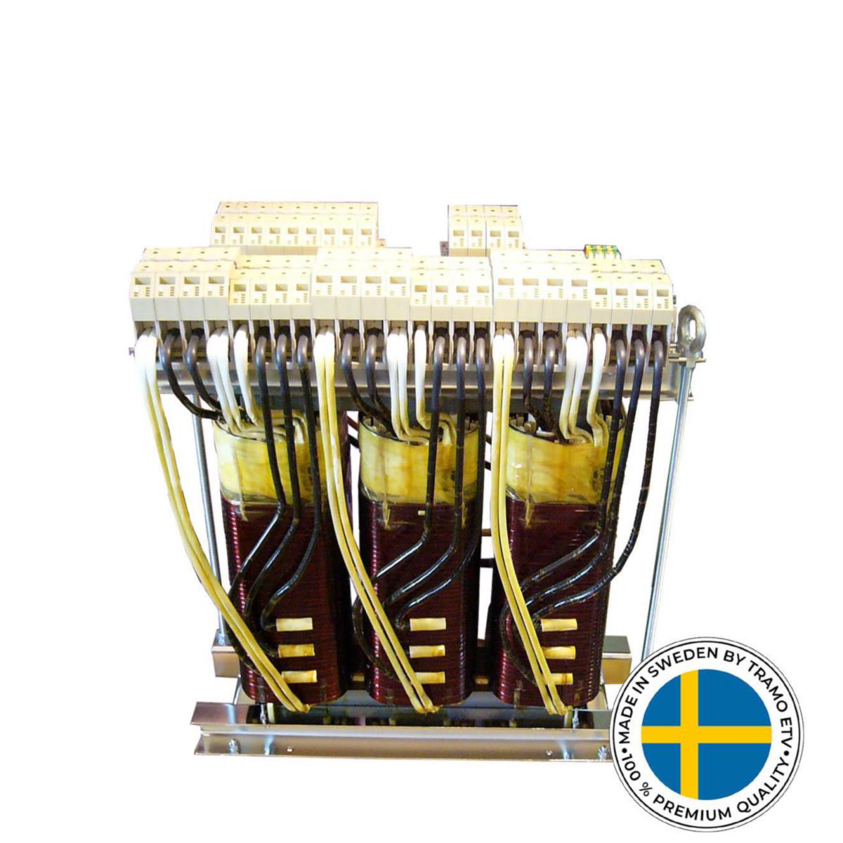 Trefas okapslad fulltransformator TOFS - TRAFO 50KVA 500-525/400V IP00 TOFS-50 500-525/400V, 50KVA