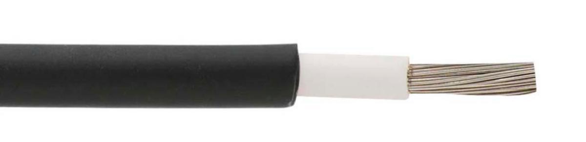 Connecting cable for solar panels PV1-F, Rutab - PV1-F 1X6 BLACK (*5)