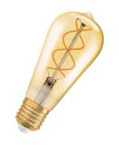 LED-lampa Vintage 1906, Edison, Guld, dimbar