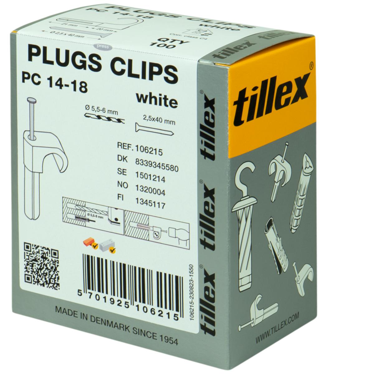 Pluggklammmer PC - PLUGGKLAMMER PC 14-18 VIT PC 14-18 W