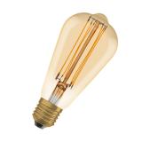 LED-lampa Vintage 1906, Edison, Guld, dimbar