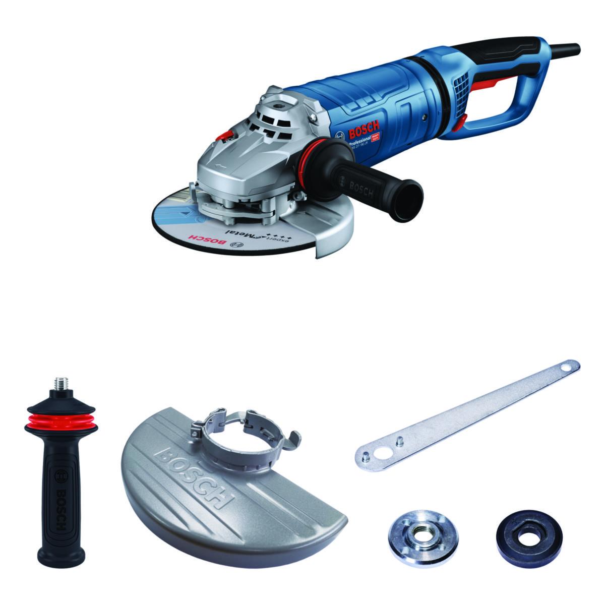 Vinkelslipmaskin Bosch GWS 27-180 JR - VINKELSLIP GWS 27-180 JR KARTONG 2700 W M14 180 MM 6,5