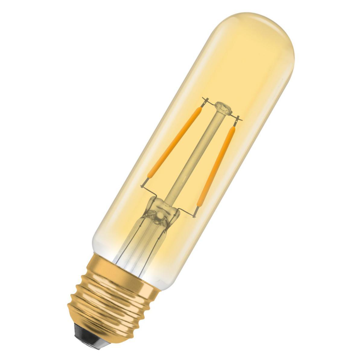 LED-lampa Vintage 1906, Tub, Guld, ej dimbar - LED TUB GULD 820 E27 4099854091858