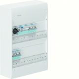 Standard distribution box surface-mounted, type Gamma IP 30. Pre-installed.