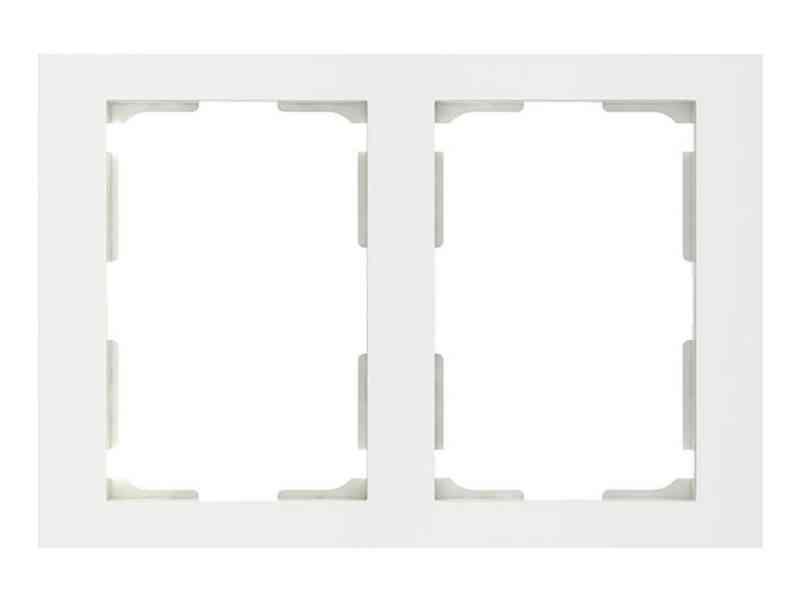 Combination frames for 2-way socket plus - DOUBLE FRAME, DSO FOR SINGLE B 