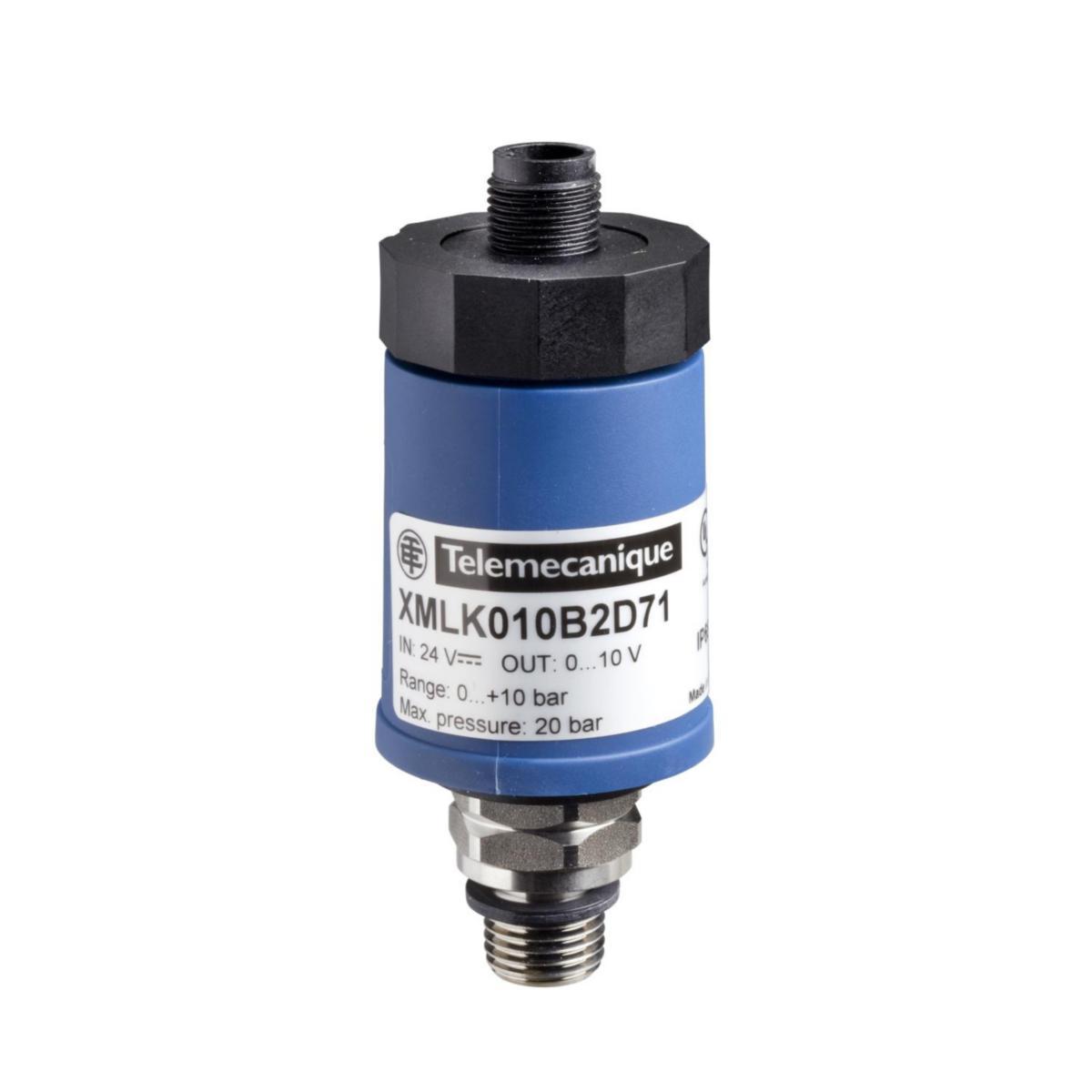 Tryckgivare elektronisk XMLK cylindrisk - TRYCKGIVARE 0-200PI 0-10V M12 XMLK300P2D23