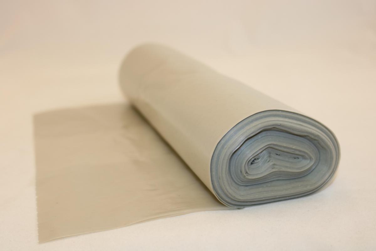 Sopsäck återvunnen plast - SOPSÄCK PLAST 70L TRANSPARENT 350/250X900MM 25ST/RLE REGR