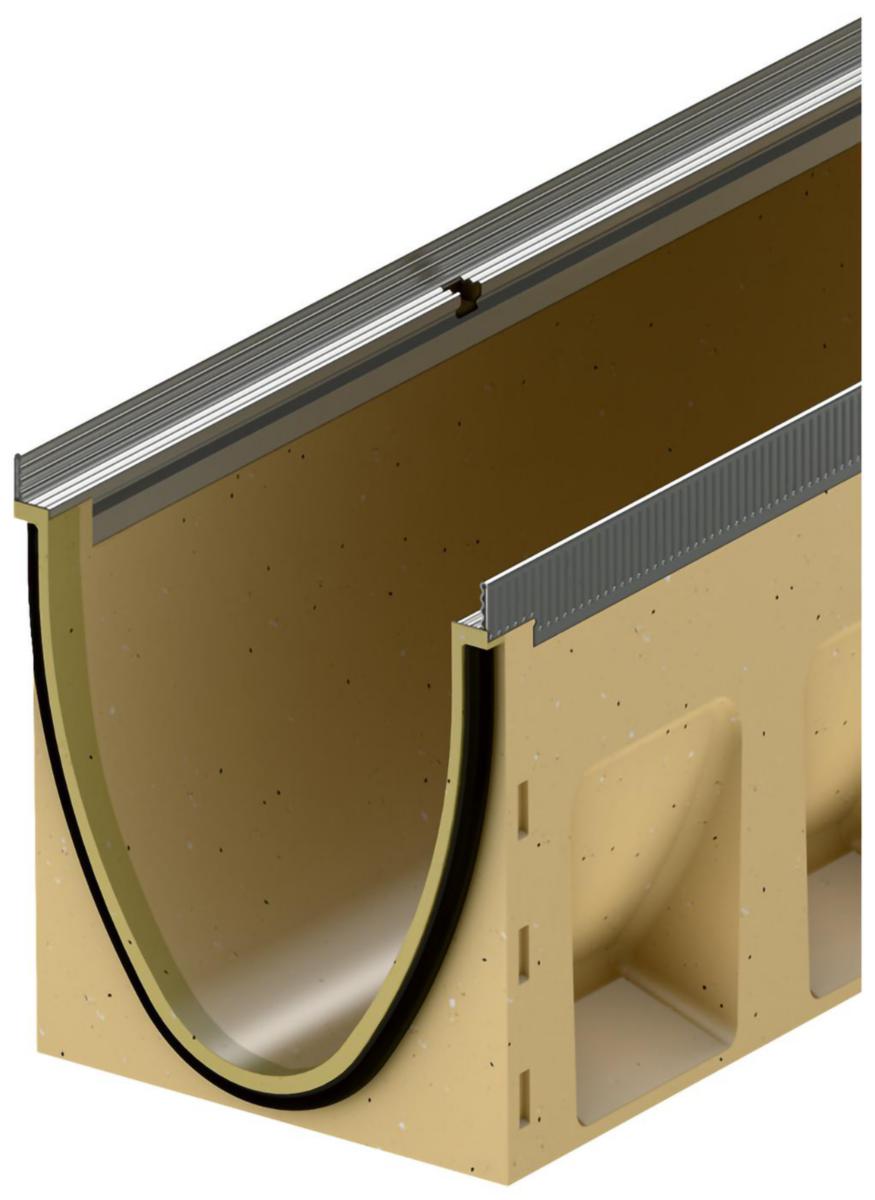 ACO Multiline Seal in V200S linjeavvattningsränna, 0.0-20.0, utan fall - ACO MULTILINE SEAL IN V200S RÄNNA 10.0, 1.0M UTAN FALL