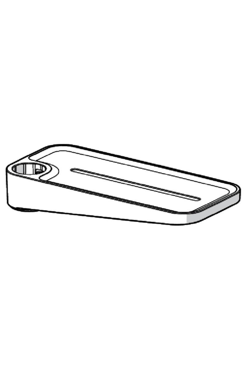 Tvålkopp Optima Style, Oras - ORAS OPTIMA STYLE TVÅLKOPP VIT, 22MM