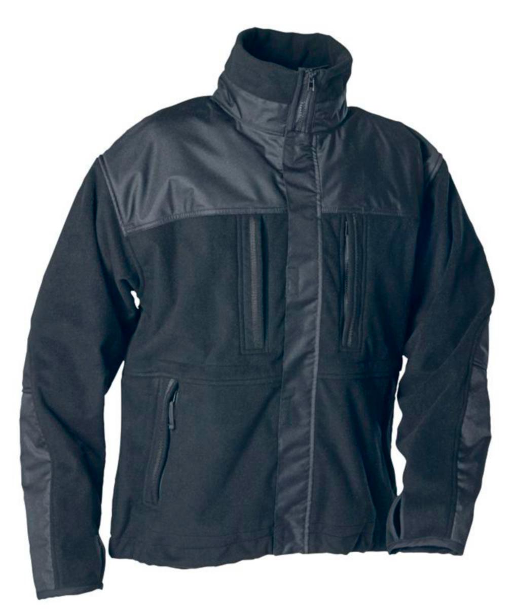 Fleecejacka Top Swede 4540 - FLEECETRÖJA TOPSWEDE 4540 FUNKTION SVART XXL