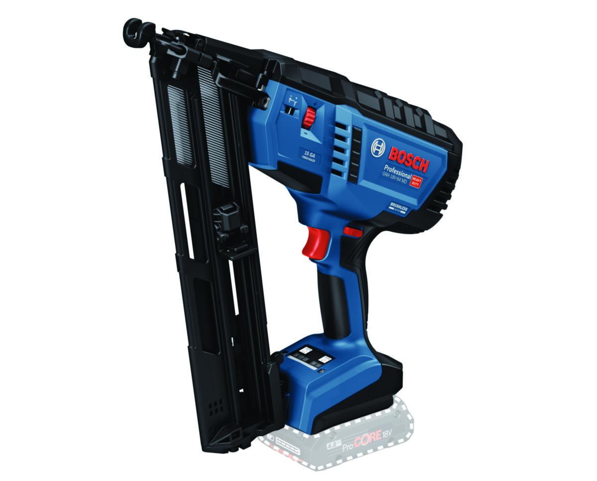 Dyckertpistol Bosch GNH 18V-64 MD SOLO - DYCKERTPISTOL BOSCH GNH 18V 64 MD 34 ° 1,8 MM 32–64 MM