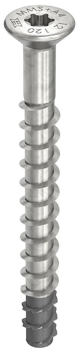 Betongskruv Multi-Monti försänkt syrafast A4 - BETONGSKRUV MULTI-MONTI MMS-F 10X100 T-40 A4
