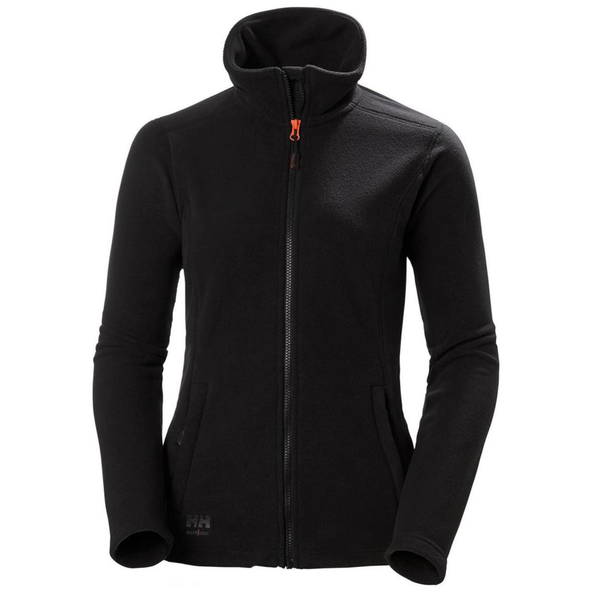 Fleecejacka Helly Hansen Luna 72400 dam - FLEECEJACKA HH 72400-990 LUNA DAM SVART L