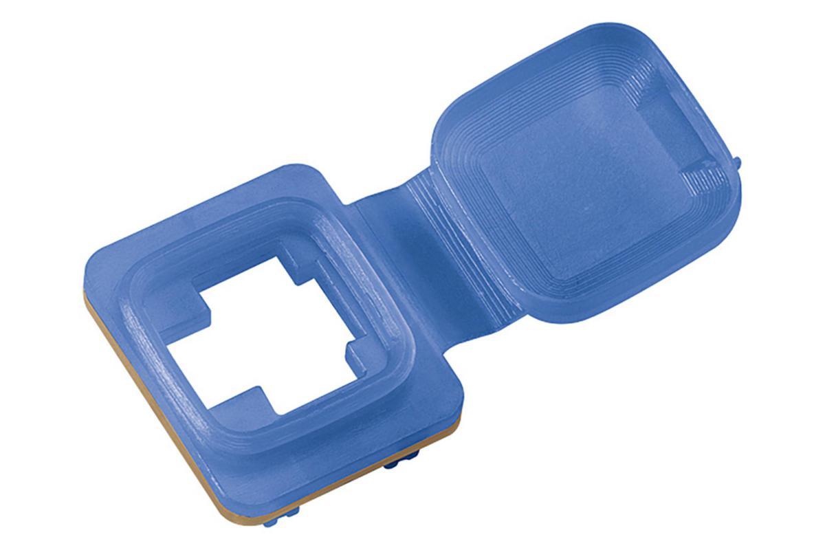 Silikonskydd P54 för datajack - PORT LOCK BLÅ FÖR SILIKONSKYDD SPLASH CAP UNIV BLUE