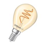 LED-lampa Vintage 1906, Klot, Guld, dimbar