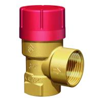 Safety valve Prescor DN 25 for heating and cooling applications