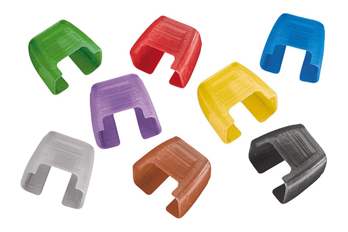 Färgclips R&M Patchkabel - FÄRGCLIPS R&M CU PATCH, BLÅ CLIP RJ45P BLUE