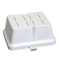 Data/Tele lock med 4 knock-outs RJ45