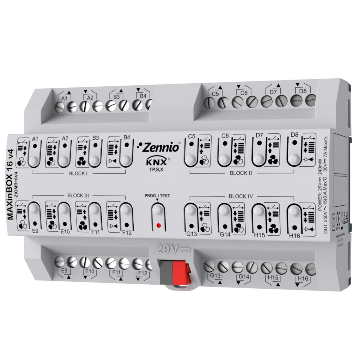 Brytaktor DIN multi Secure 16utgångar 16A - BRYTAKTOR MULTI 16UT16A